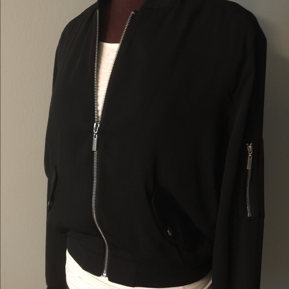 White House Black Market Bomber Jacket